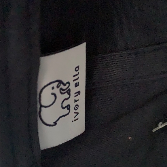 Ivory Ella Blue & White Embroidered Baseball Cap - Picture 7 of 8